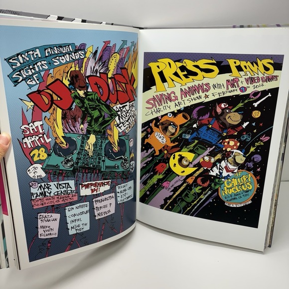 Visual Funk: Jim Mahfood Art Hardcover (IDW) Book Photography Tattoo Graffiti - Picture 6 of 6